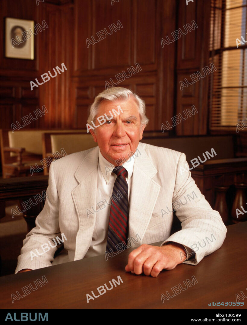 ANDY GRIFFITH in MATLOCK, 1986. Copyright VIACOM PRODUCTIONS.