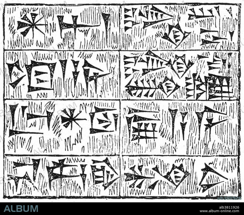 Cuneiform Characters