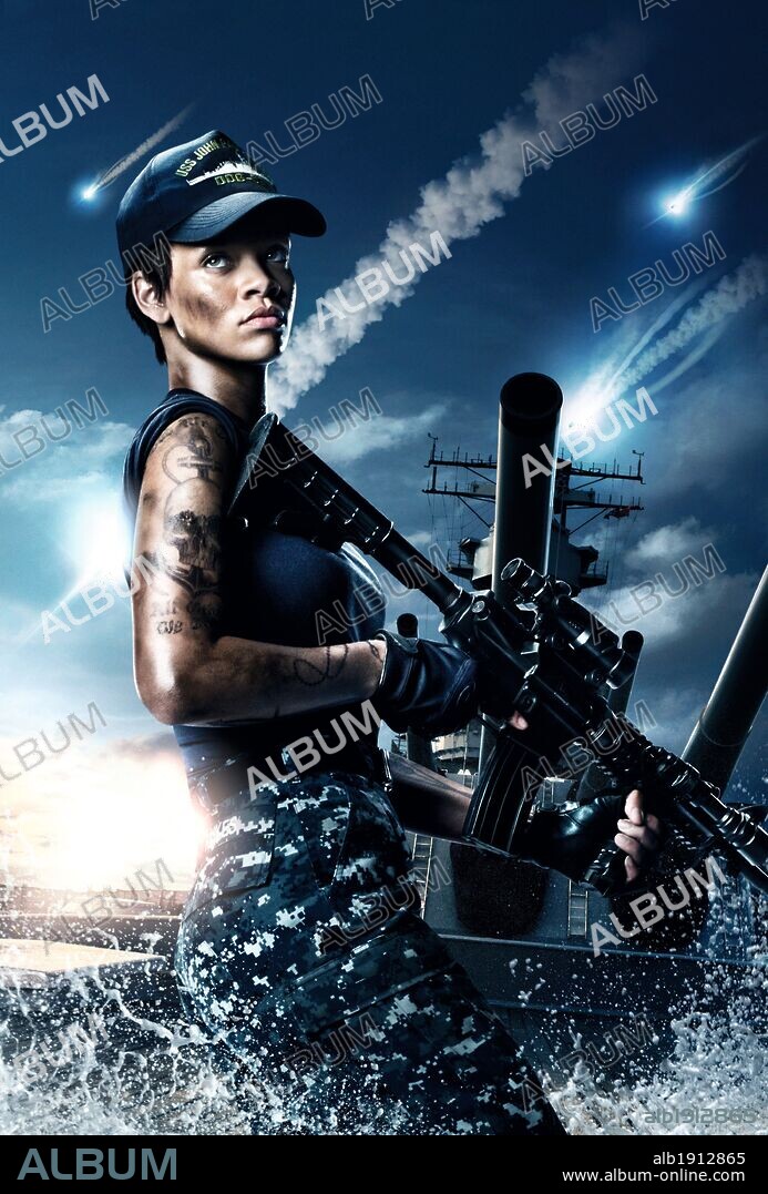 RIHANNA in BATTLESHIP, 2012, directed by PETER BERG. Copyright STUBER PRODUCTIONS.