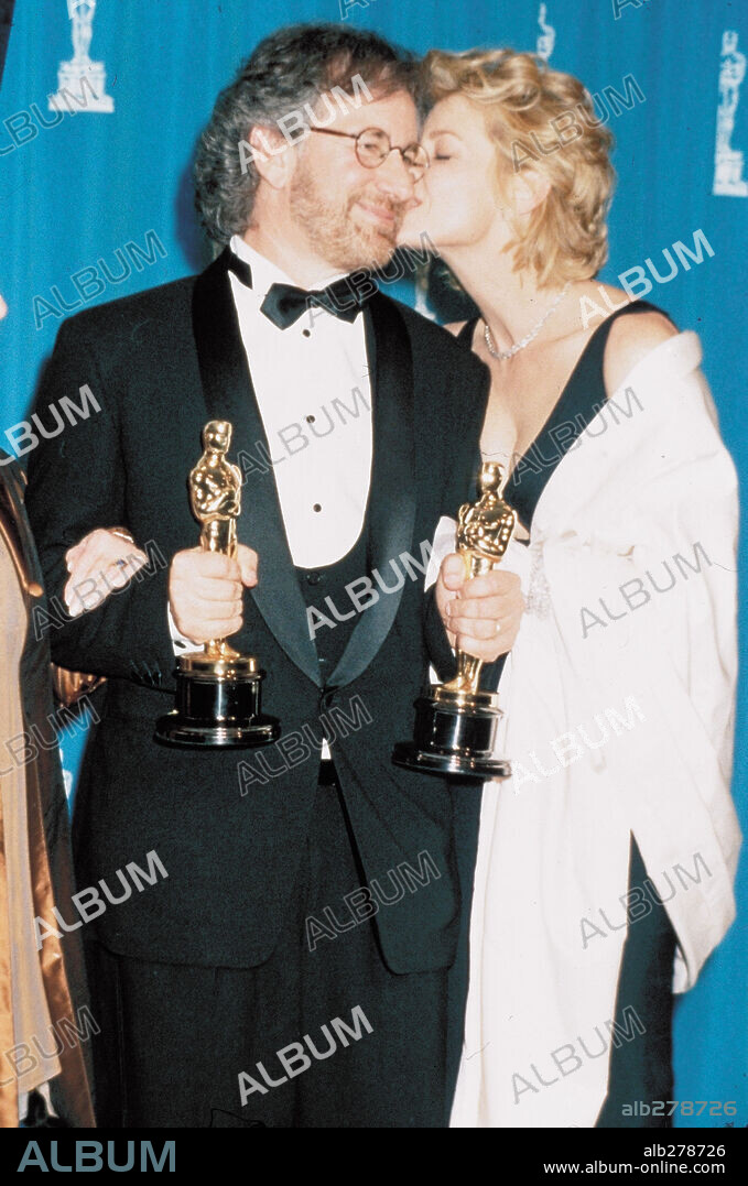 STEVEN SPIELBERG. 66th Academy Awards (1994). Steven Spielberg winner of the best directing award and the best motion picture award for "Schindler's List". 1994