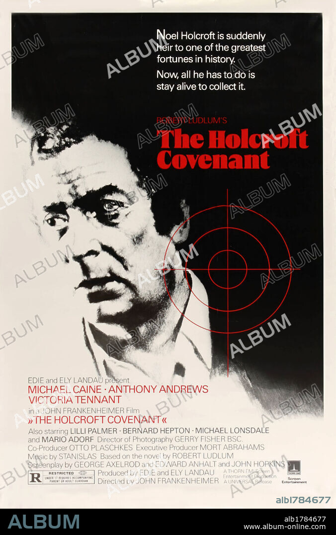 MICHAEL CAINE en EL PACTO DE BERLIN, 1985 (THE HOLCROFT COVENANT), dirigida por JOHN FRANKENHEIMER. Copyright EMI.