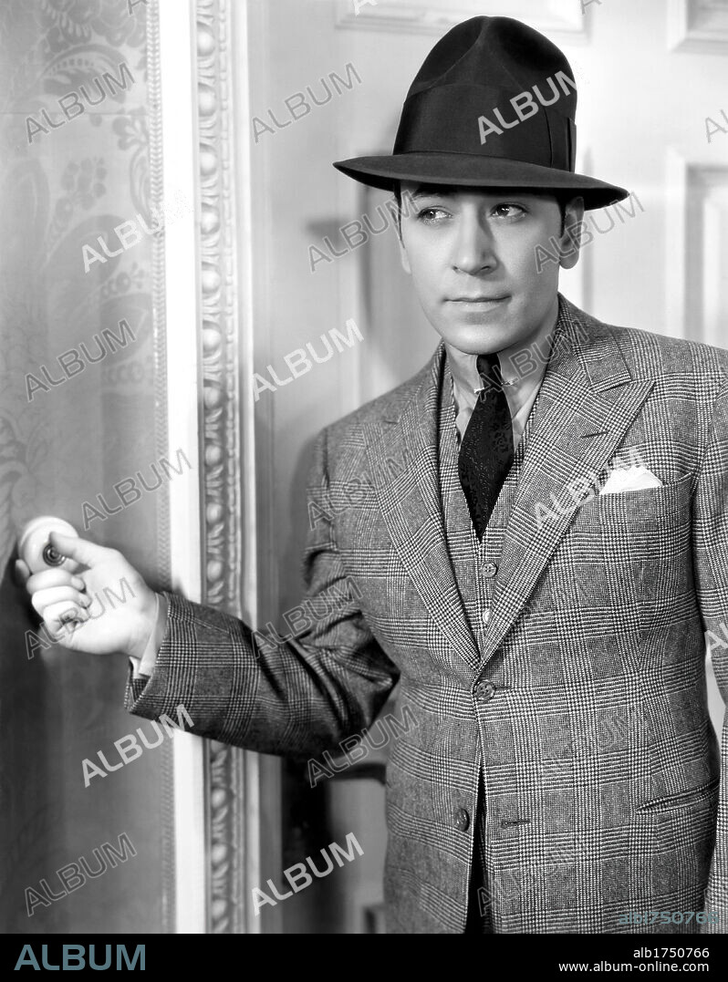 GEORGE RAFT in THE MIDNIGHT CLUB, 1933, directed by ALEXANDER HALL and GEORGE SOMNES. Copyright PARAMOUNT PICTURES.