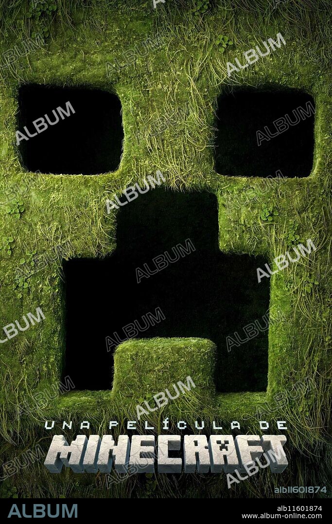 Poster of A MINECRAFT MOVIE, 2025, directed by JARED HESS. Copyright WARNER BROS.