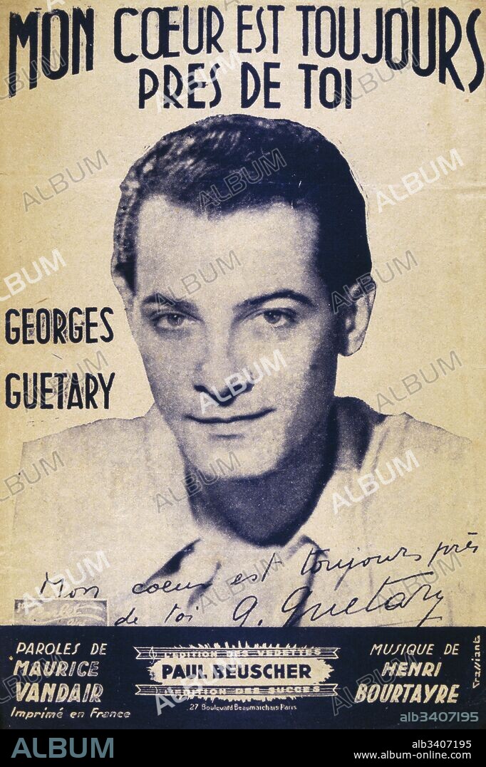 Georges Guétary, born Lambros Vorloou (1915 – 1997) was a French singer and film actor. 1945.