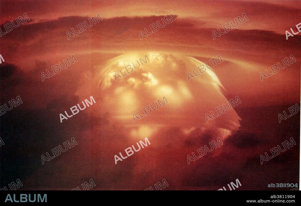 Castle Bravo was the code name given to the first United States test of a dry fuel hydrogen bomb, detonated on March 1, 1954, at Bikini Atoll, Marshall Islands. Castle Bravo was the most powerful nuclear device ever detonated by the US, with a yield of 15 megatons of TNT. Fallout from the detonation, intended to be a secret test, fell on residents of Rongelap and Utirik atolls and spread around the world. The islanders were not evacuated until three days later and suffered radiation sickness. They were returned to the islands three years later but were removed again when their island was found to be unsafe. Operation Castle was a United States series of high-yield nuclear tests by Joint Task Force 7 beginning in March 1954. Conducted as a joint venture between the AEC and the DOD, the ultimate objective of the operation was to test designs for an aircraft-deliverable thermonuclear weapon. Operation Castle was considered to be a success as it proved the feasibility of deployable dry fuel designs for thermonuclear weapons. Public reaction to the tests and an awareness of the long-range effects of nuclear fallout has been attributed as being part of the motivation for the Partial Test Ban Treaty of 1963.