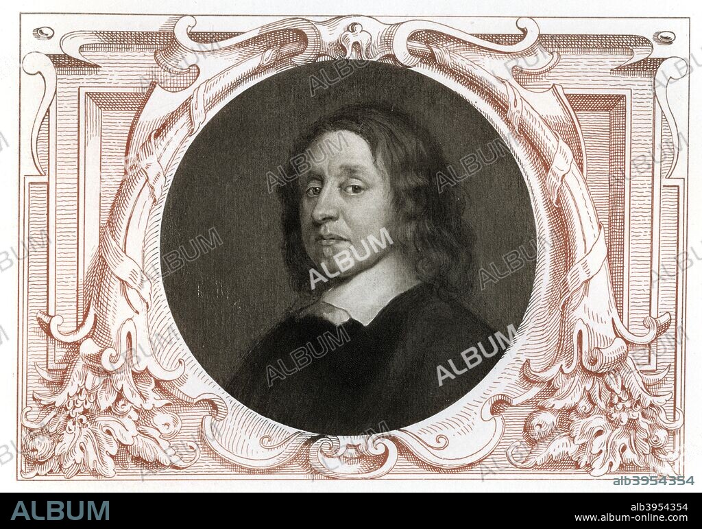 Richard Cromwell, second Lord Protector of England, Scotland and Ireland, 17th century, (1899). Portrait of Richard Cromwell (1626-1712), son of Oliver Cromwell (1599-1658), English military leader and politician. Illustration from Samuel Rawson Gardiner's Oliver Cromwell, (Goupil & Co, London, Paris, New York, 1899).