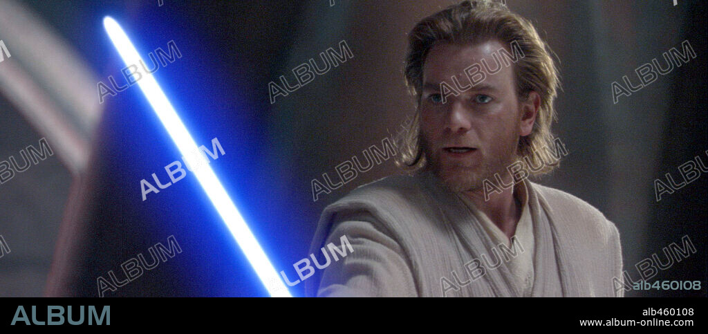 EWAN McGREGOR en STAR WARS: EPISODIO II-EL ATAQUE DE LOS CLONES, 2002 (STAR WARS: EPISODE II-ATTACK OF THE CLONES), dirigida por GEORGE LUCAS. Copyright LUCASFILM/JAK PRODUCTIONS.