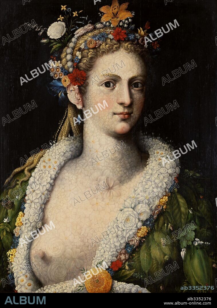 GIUSEPPE ARCIMBOLDO. Flora Meretrix.