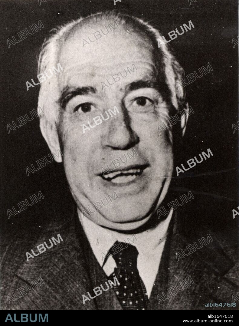 Niels Henrik David Bohr (1885 - 1962) Danish physicist. Awarded the Nobel prize for physics in 1922 for his theory of the structure of the atom. Photograph.