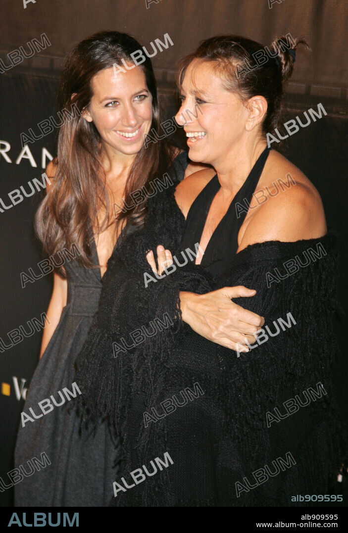 DONNA KARAN and GABBY KARAN. Oct 12, 2006; New York, NY, USA; Designer DONNA KARAN (R) and her daughter GABY KARAN (L) at the arrivals for the Donna Karan 'Gold' Fragrance Collection Launch held at the Donna Karan Flagship Store.Mandatory Credit: Photo by Nancy Kaszerman/ZUMA Press.(©) Copyright 2006 by Nancy Kaszerman. 12/10/2006