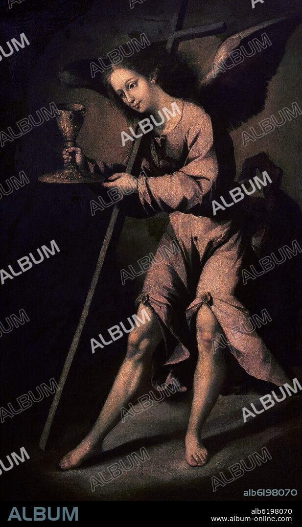 FRANCISCO DE ZURBARAN. ANGEL TURIFERARIO.