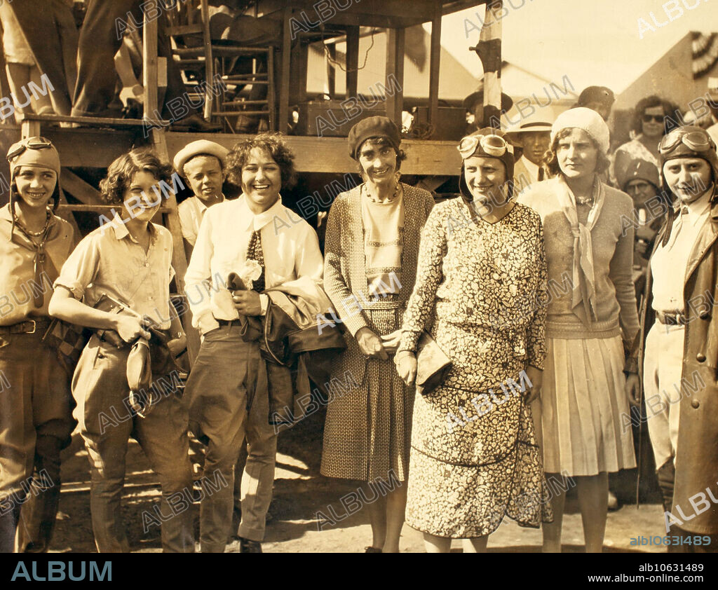 The Women's Air Derby (Powder Puff Derby) was the first official women-only air race in the US, taking place during the 1929 National Air Races. Participants had to have 100 hours of solo flight, a license from the Federation Aeronautique Internationale and an annual sporting license issued by the contest committee of the National Aeronautics Association. The course took 8 days to fly and navigate using only dead reckoning and road maps. Undaunted by route changes, sabotage, and death, 14 women completed the Derby with Louise Thaden finishing first.