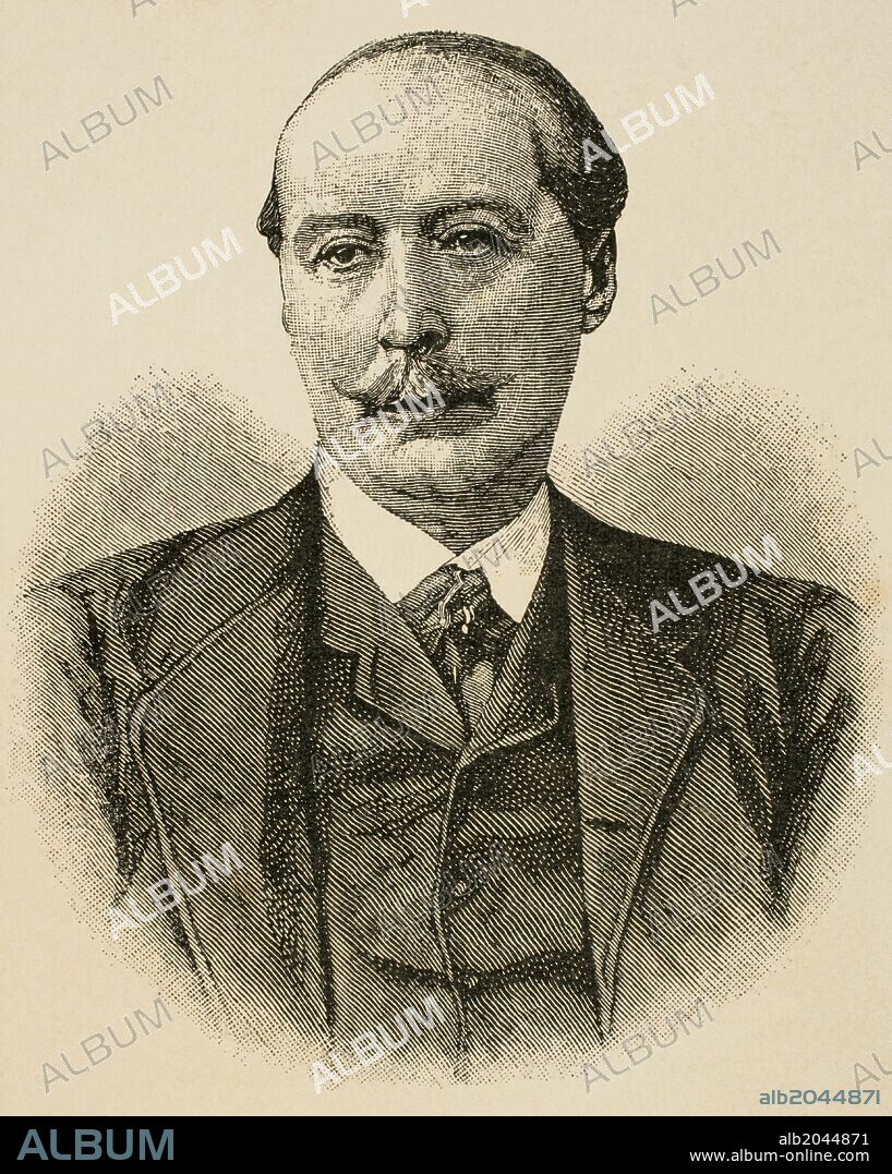 Paul von Hatzfeldt (1831-1901). Was a German diplomat. Count Hatzfeldt served as Ambassador to Constantinople from 1878 to 1881, as Foreign Secretary and head of the Foreign Office from 1881 to 1885, and as Ambassador to London from 1885 to 1901. Engraving. 19th century.