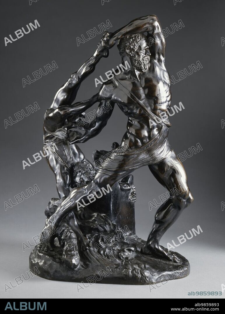ANTONIO CANOVA. Hercules and Lychas, Modelled in 1796; this cast c.1825-1850.