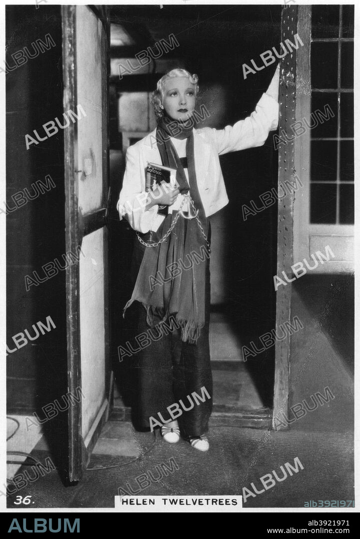 Helen Twelvetrees, American stage and film actress, c1938. Helen Twelvetrees (1908-1958) was one of cinema's foremost female stars in the early days of sound. Cigarette card from 'Modern Beauties', 3rd series, issued by the British-American Tobacco Company.