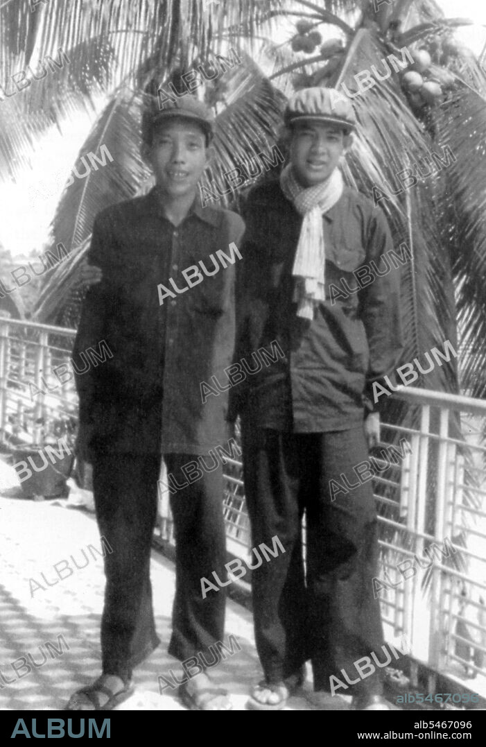Kang Kek Iew or Kaing Kek Iev, Kaing Guek Eav (Comrade Duch or Deuch), a Sino-Khmer with the Chinese name Hang Pin, was born 17 November 1942 in Choyaot village, Kampong Chen subdistrict, Kampong Thom Province. He is best known for heading the Khmer Rouge special branch (Santebal) and running the infamous Tuol Sleng (S-21) prison camp in Phnom Penh. The first Khmer Rouge leader to be tried by the Extraordinary Chambers in the Courts of Cambodia for the crimes of the regime, he was convicted of crimes against humanity, murder, and torture for his role in the Cambodian Holocaust and sentenced to 35 years' imprisonment.
