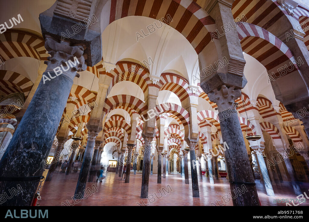 sala de las columnas, Mezquita-catedral de Córdoba, Andalucia, Spain.