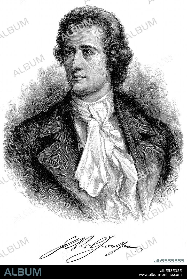 Johann Wolfgang von Goethe (28 August 1749 – 22 March 1832) was a German writer and statesman. His body of work includes epic and lyric poetry written in a variety of metres and styles; prose and verse dramas; memoirs; an autobiography; literary and aesthetic criticism; treatises on botany, anatomy, and colour; and four novels. In addition, numerous literary and scientific fragments, more than 10,000 letters, and nearly 3,000 drawings by him are extant. A literary celebrity by the age of 25, Goethe was ennobled by the Duke of Saxe-Weimar, Karl August in 1782 after first taking up residence there in November 1775 following the success of his first novel, The Sorrows of Young Werther. He was an early participant in the Sturm und Drang literary movement. During his first ten years in Weimar, Goethe served as a member of the Duke's privy council, sat on the war and highway commissions, oversaw the reopening of silver mines in nearby Ilmenau, and implemented a series of administrative reforms at the University of Jena.