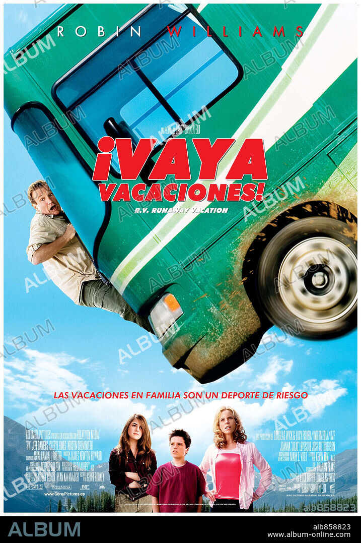 Poster de VAYA VACACIONES, 2006 (R. V.), dirigida por BARRY SONNENFELD. Copyright COLUMBIA PICTURES.