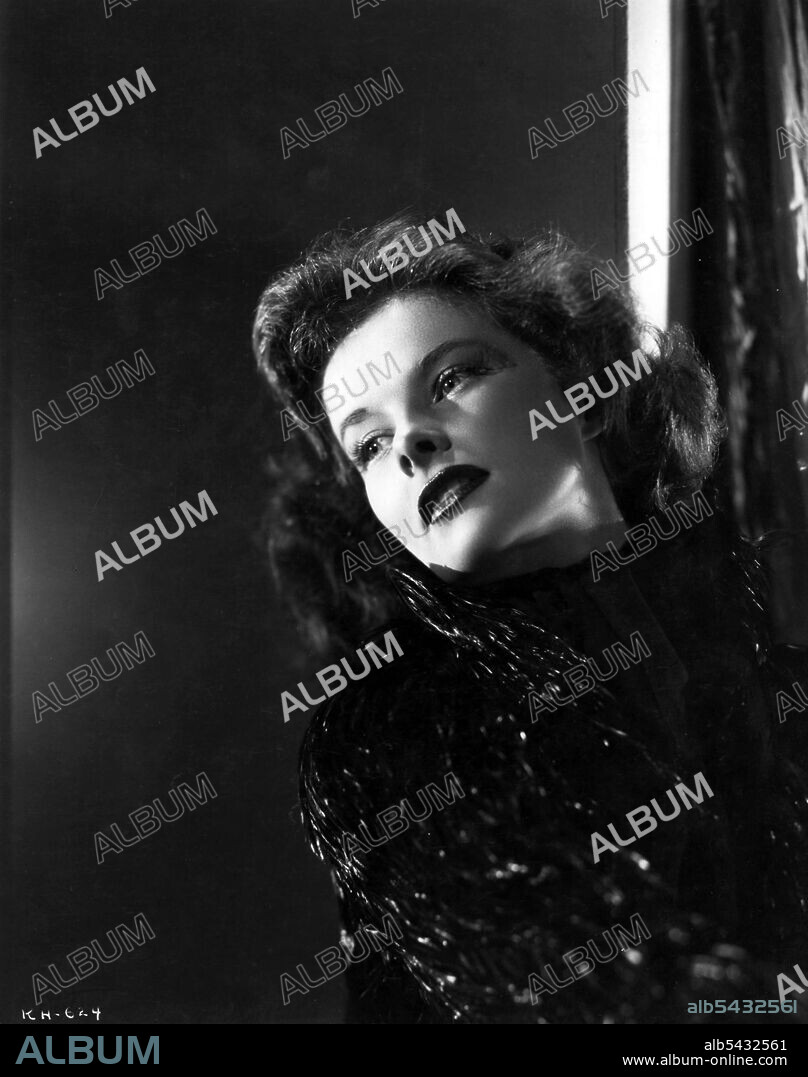 KATHARINE HEPBURN in STAGE DOOR, 1937, directed by GREGORY LA CAVA. Copyright RKO.