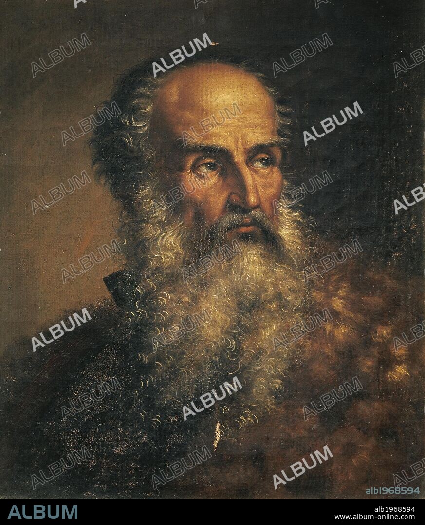 Portrait of the painter Paolo Veronese, by Lattanzio Querena (1768-1853).