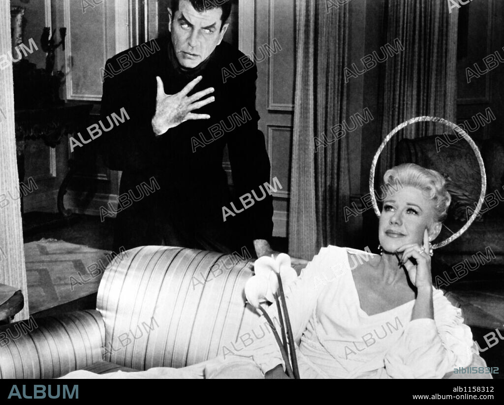 DAVID NIVEN and GINGER ROGERS in OH, MEN! OH, WOMEN!, 1957, directed by NUNNALLY JOHNSON. Copyright 20TH CENTURY FOX.