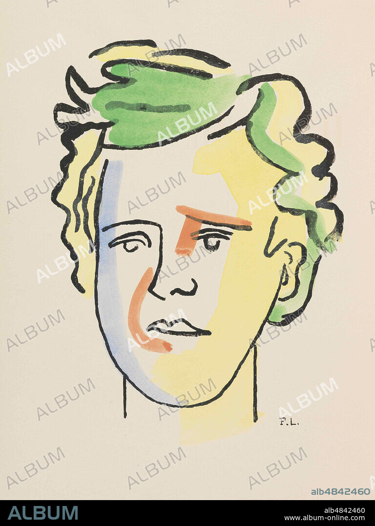 FERNAND LEGER. Les illuminations by Arthur Rimbaud.