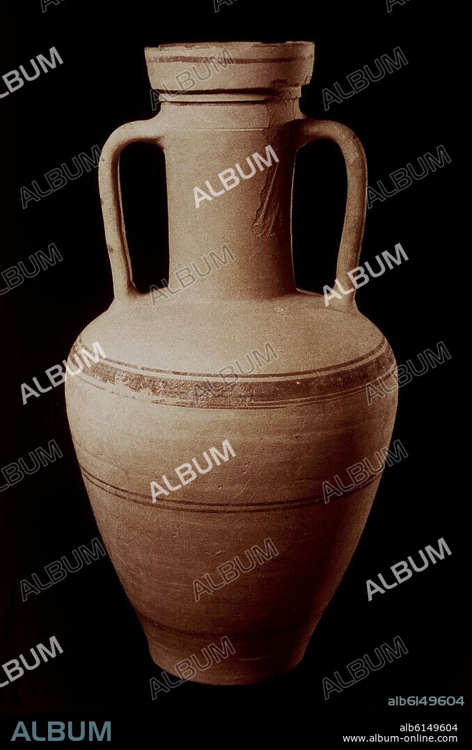 AUTOR LIBRE 01307. CERAMICA PUNICA- ANFORA PINTADA S. IV AC.