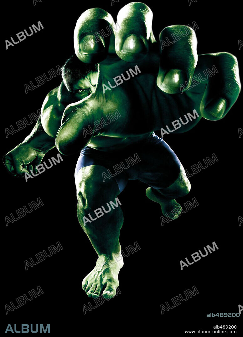 Poster of HULK, 2003, directed by ANG LEE. Copyright UNIVERSAL PICTURES.