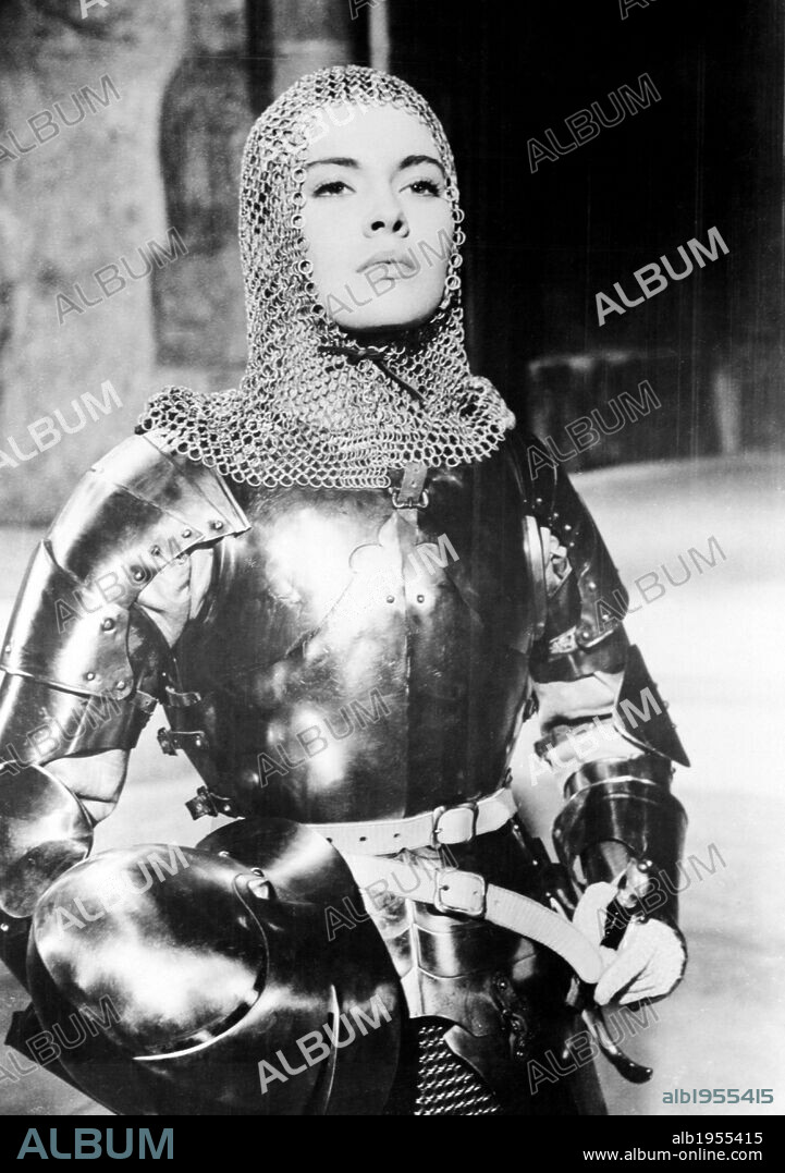 JEAN SEBERG en SANTA JUANA, 1957 (SAINT JOAN), dirigida por OTTO PREMINGER. Copyright UNITED ARTISTS.