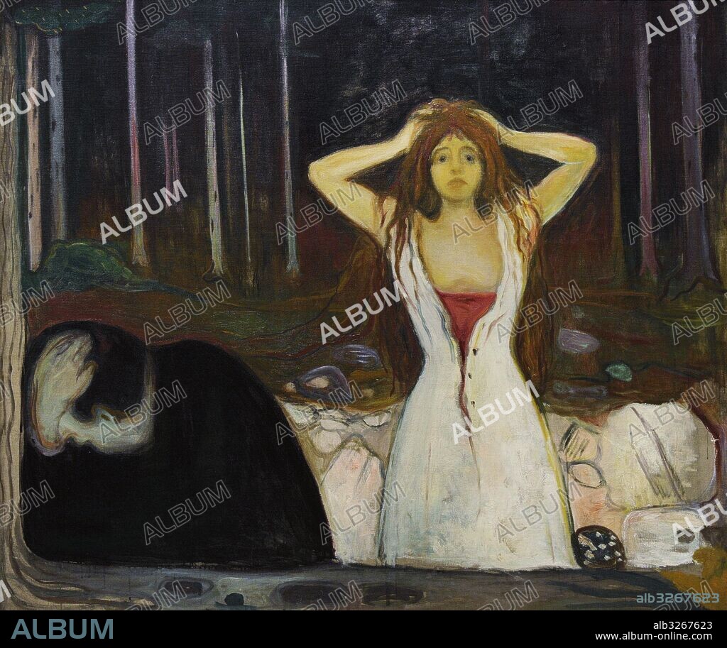 Edvard Munch (1863-1944). Norwegian painter. Ashes, 1894. National Gallery. Oslo. Norway.