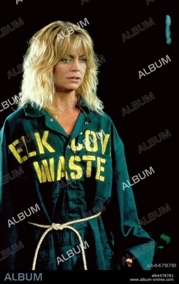GOLDIE HAWN en UN MAR DE LÍOS, 1987 (OVERBOARD), dirigida por GARRY MARSHALL. Copyright M.G.M.