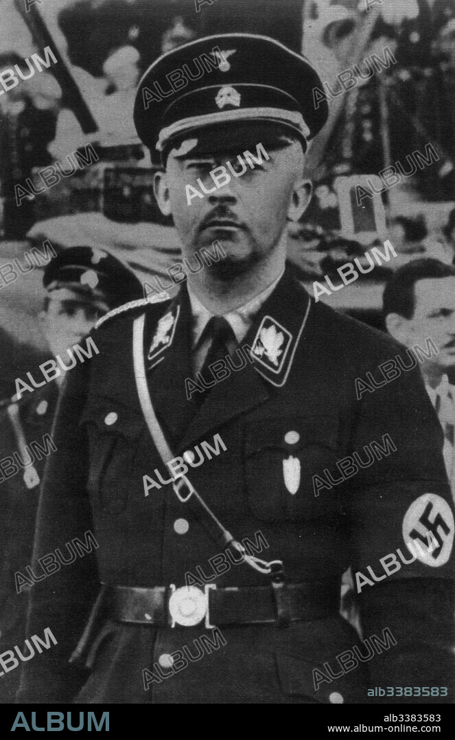 The Commander of the Schutzstaffel (SS): Heinrich Himmler, in His Best Uniform.