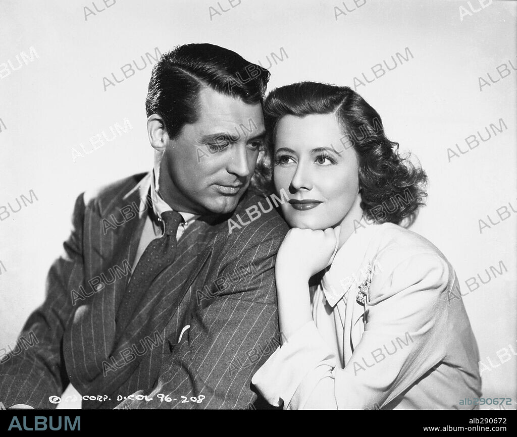 CARY GRANT and IRENE DUNNE in THE AWFUL TRUTH, 1937, directed by LEO MCCAREY. Copyright COLUMBIA PICTURES.