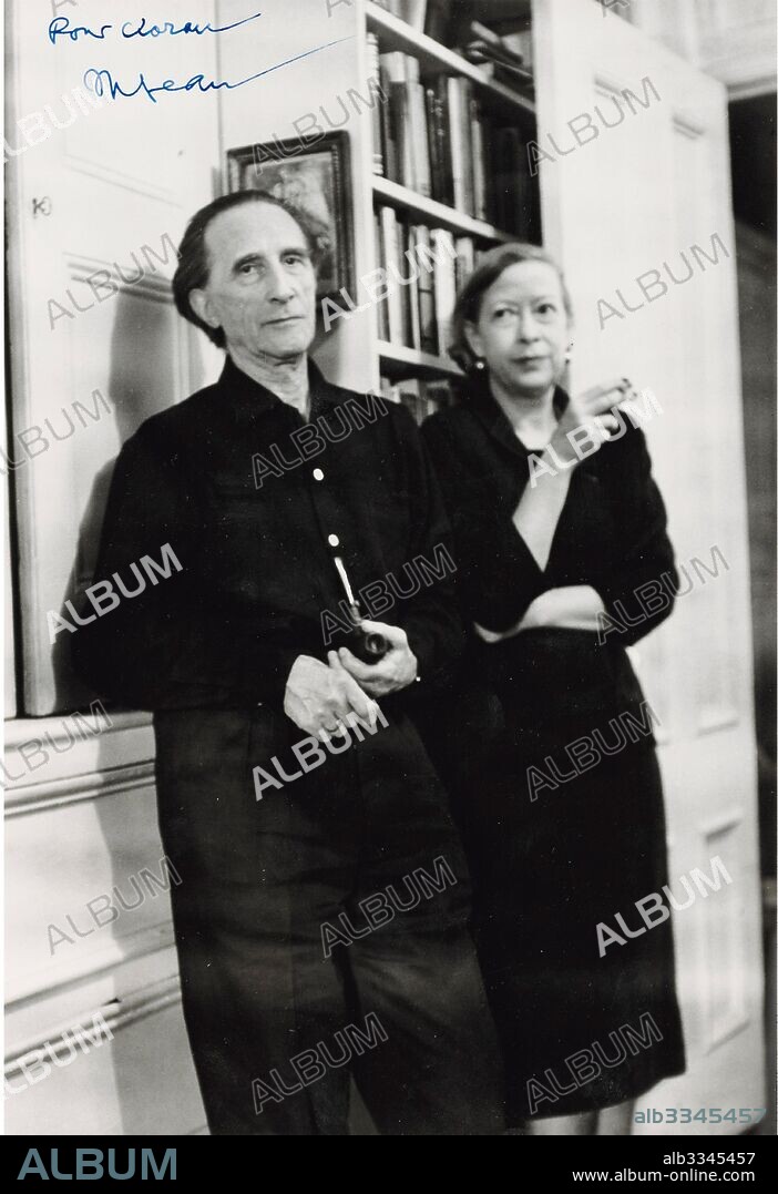 ANONYMOUS. Marcel and Alexina "Teeny" Duchamp.