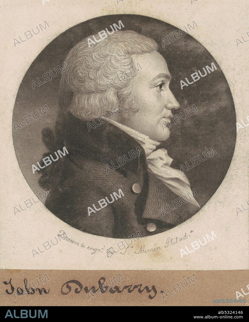 CHARLES BALTHAZAR JULIEN FEVRET DE SAINT-MEMIN. John Dubarry, 1802.