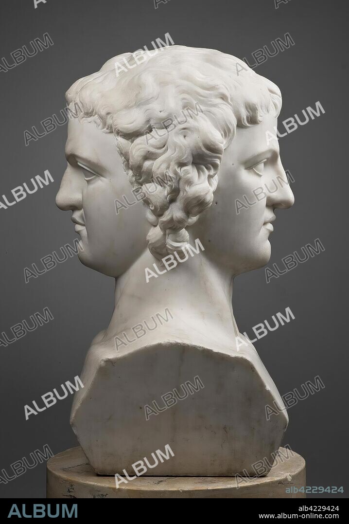 'Bust-Herma: Two-Faced Janus'. Italy, Late 18th century. Dimensions: height: 56,0 cm.