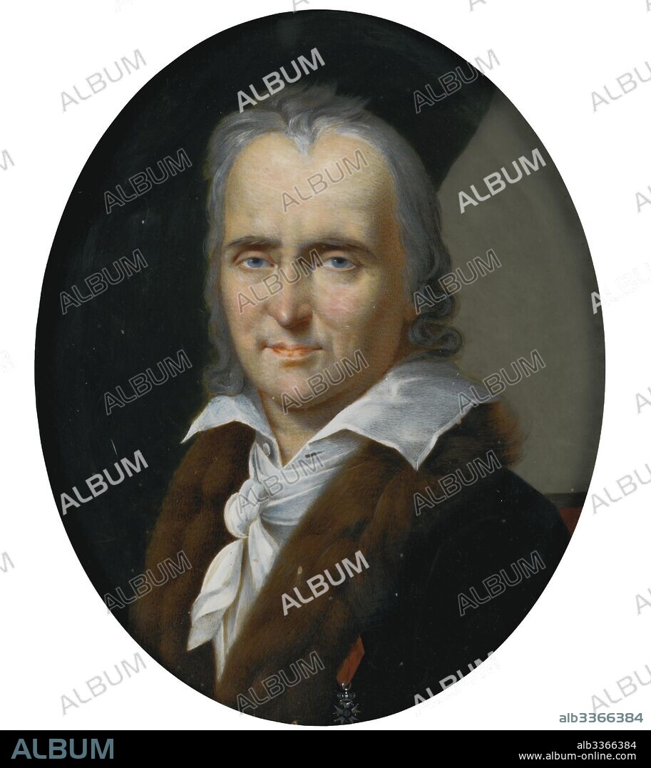 ROBERT LEFEVRE. Portrait of the composer André Ernest Modeste Grétry (1741-1813).