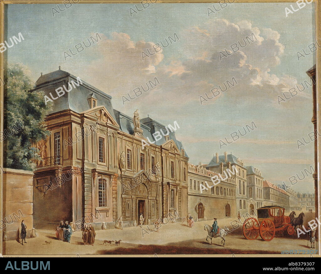 NICOLAS RAGUENET. The Carnavalet hotel around 1740, 1926.