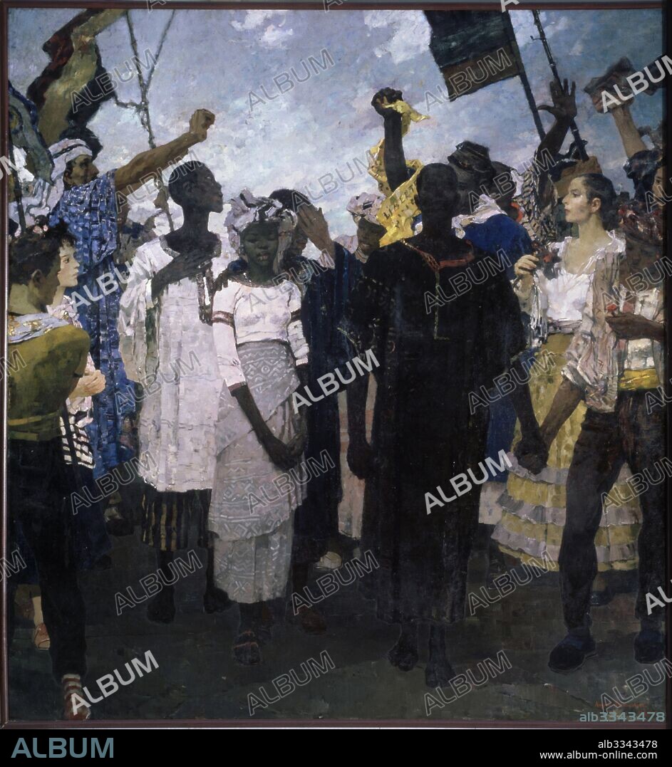 ANDREI ANDREYEVICH MYLNIKOV. The Awakening of Africa. For Peace and Independence.