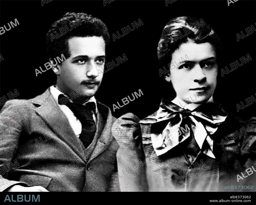 Albert Einstein (14 March 1879 18 April 1955) was a German-born theoretical physicist and philosopher of science. He developed the general theory of relativity, one of the two pillars of modern physics (alongside quantum mechanics). He is best known in popular culture for his massenergy equivalence formula E = mc2 (which has been dubbed 'the world's most famous equation'). He received the 1921 Nobel Prize in Physics 'for his services to theoretical physics, and especially for his discovery of the law of the photoelectric effect'. The latter was pivotal in establishing quantum theory.<br/><br/>. Mileva Maric (December 19, 1875 August 4, 1948) was a Serbian physicist. She was the only woman among Albert Einstein's fellow students at the Zurich Polytechnic. They developed a relationship and had a daughter before their marriage, Lieserl, who either died young or was given up for adoption. After their marriage in 1903, they had two sons, Hans Albert and Eduard.
