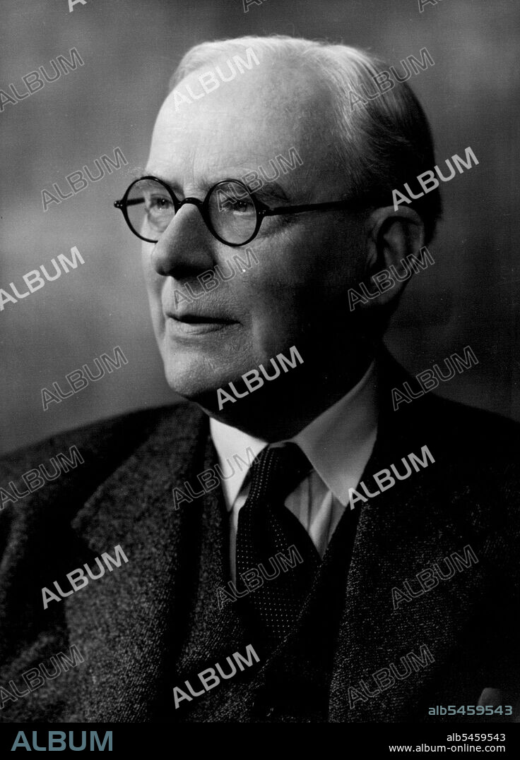 Sir Sidney West Harris, C.B., C.V.O. -- President of the British Board of Film Censors; formerly Assistant Under Secretary of State, Home Office. July 5, 1955. (Photo by Bassano, Camera Press).