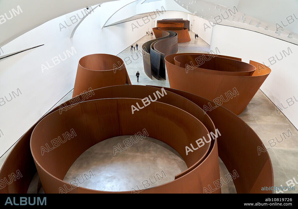 The Matter of Time, 19942005, Richard Serra (1938), Guggenheim Bilbao Museum, Bilbao, Basque Country, Spain, Europe.
