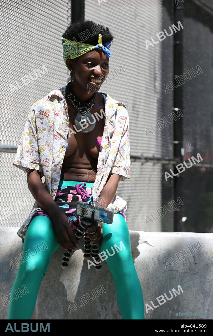 KABRINA ADAMS en SKATE KITCHEN, 2018, dirigida por CRYSTAL MOSELLE. Copyright BOW AND ARROW ENTERTAINMENT/PULSE FILMS/RT FEATURES.