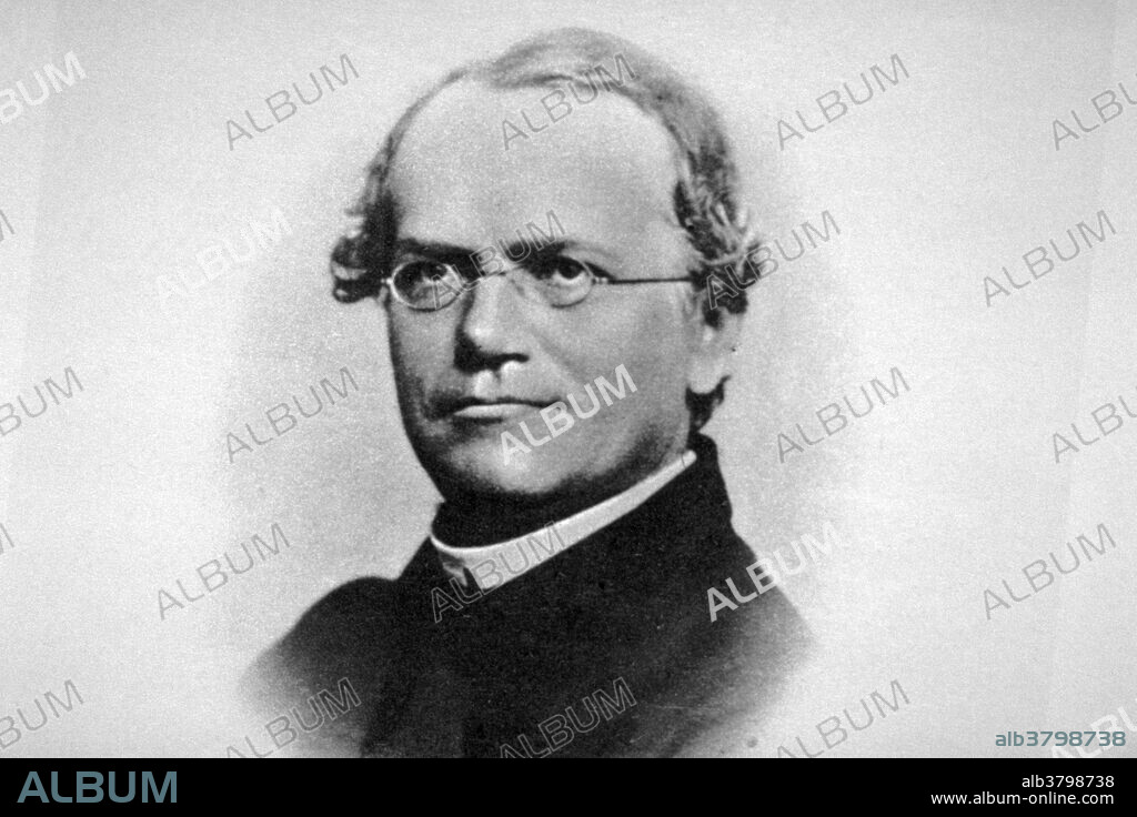Gregor Johann Mendel (July 20, 1822 - January 6, 1884) was an Austrian scientist and Augustinian friar who gained posthumous fame as the founder of the new science of genetics. Mendel conducted experiments in a monastery in the 1860's with garden peas, working out the law of heredity based on "factors" (genes) that decide which characteristics are passed from parent to offspring. His documented work was entitled: "Experiments with Plant Hybrids". Mendel had demonstrated that the inheritance of certain traits in pea plants follows particular patterns, now referred to as the laws of Mendelian inheritance. Although the significance of Mendel's work was not recognized until the turn of the 20th century, the independent rediscovery of these laws formed the foundation of the modern science of genetics. After he was elevated as abbot in 1868, his scientific work largely ended. Mendel died in 1884, at age 61, from chronic nephritis.