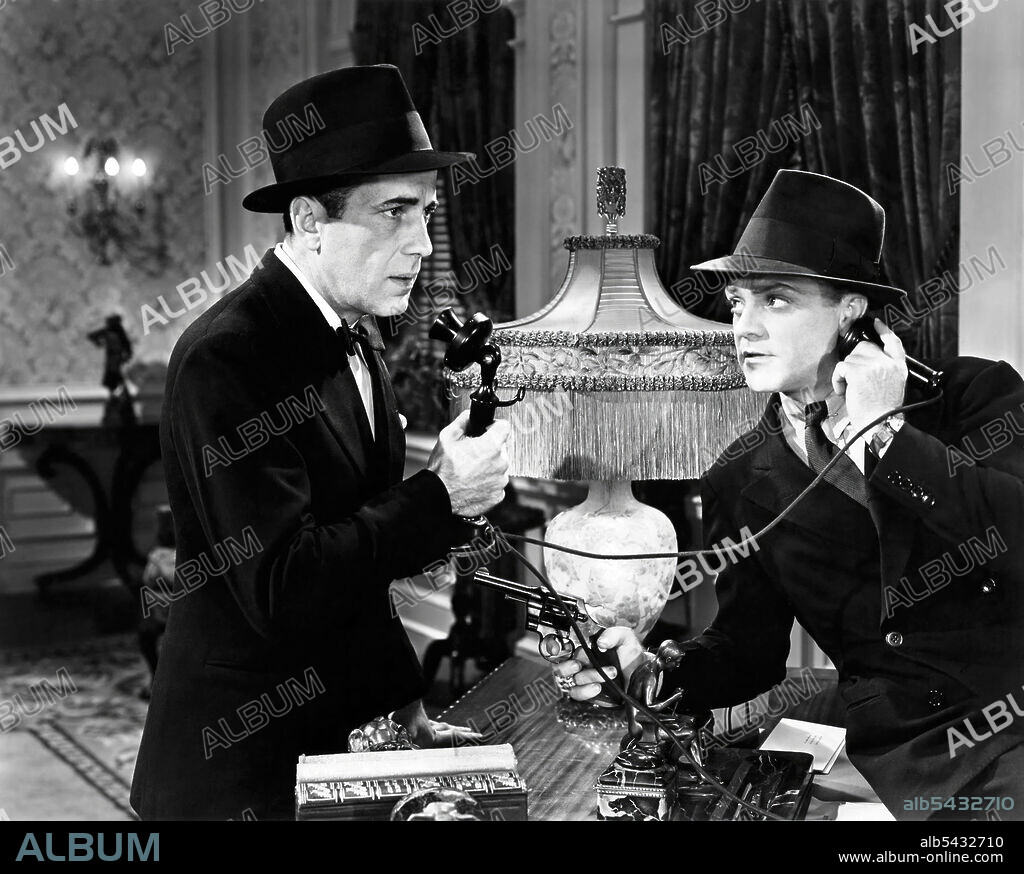 HUMPHREY BOGART und JAMES CAGNEY in CHICAGO - ENGEL MIT SCHMUTZIGEN GESICHTERN, 1938 (ANGELS WITH DIRTY FACES), unter der Regie von MICHAEL CURTIZ. Copyright WARNER BROS/FIRST NATIONAL.