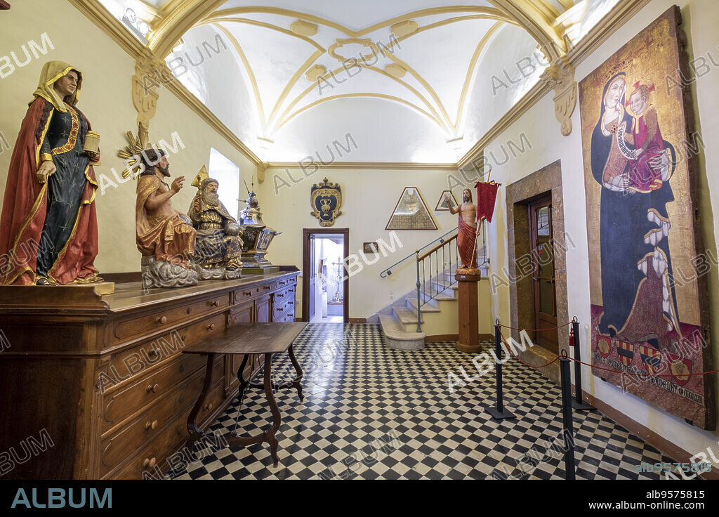 parish museum, church of Santa Maria la Major, Inca, Mallorca, balearic islands, Spain.