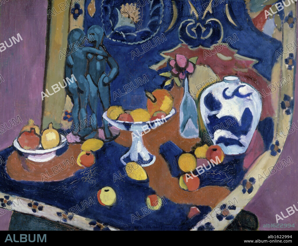 Fruit and Bronze by Henri Matisse, 1910, 1869-1954, Russia, St. Petersburg, Hermitage Museum.