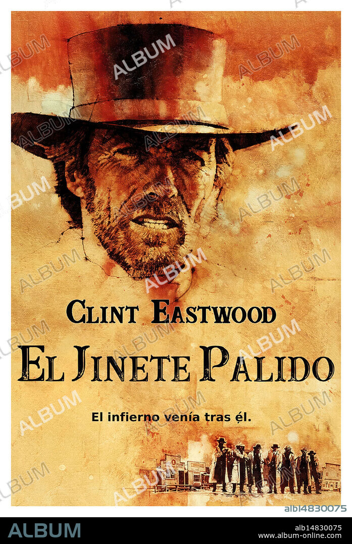 CLINT EASTWOOD en EL JINETE PÁLIDO, 1985 (PALE RIDER), dirigida por CLINT EASTWOOD. Copyright WARNER BROTHERS.