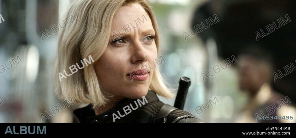 SCARLETT JOHANSSON in AVENGERS: INFINITY WAR, 2018, unter der Regie von ANTHONY RUSSO und JOE RUSSO. Copyright MARVEL STUDIOS.